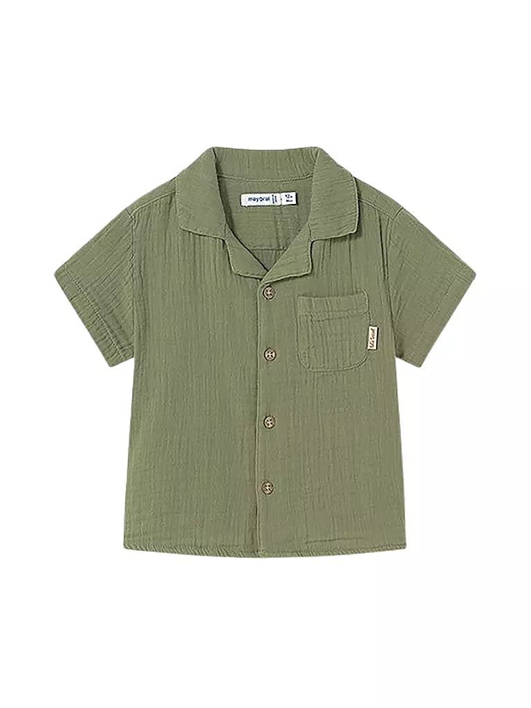 MAYORAL | Camicia da neonato | Verde