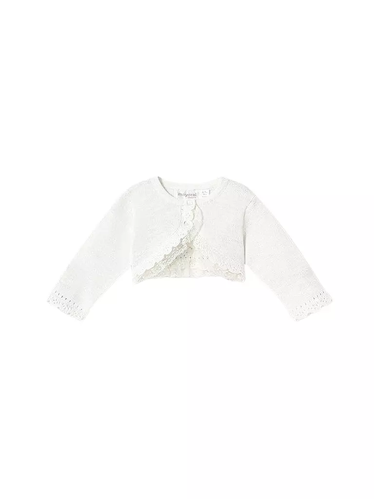 MAYORAL | Cardigan da neonata - Bolero | Crema