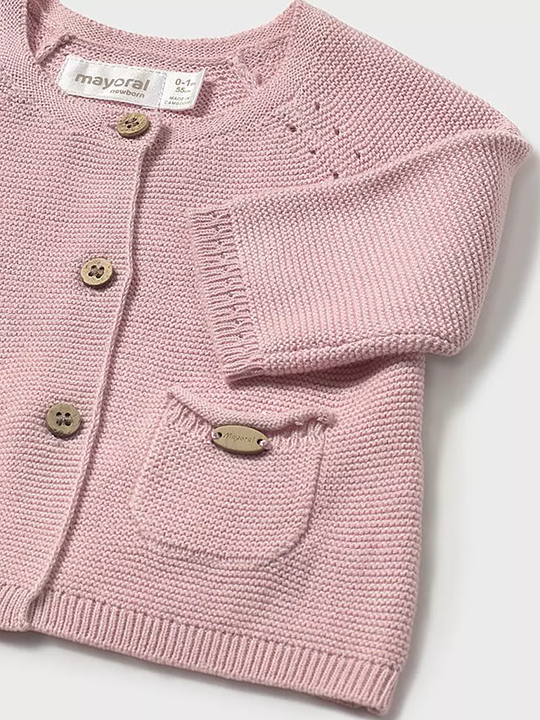 MAYORAL | Cardigan neonato | Rosa