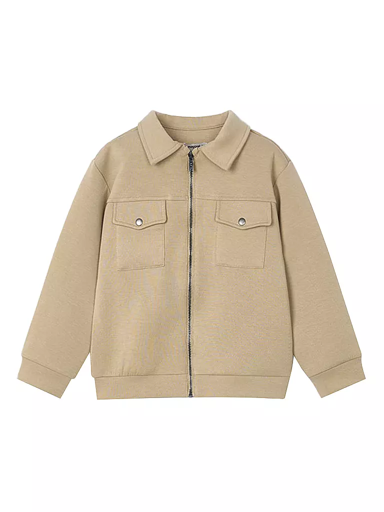 MAYORAL | Felpa con zip da ragazzo | Beige