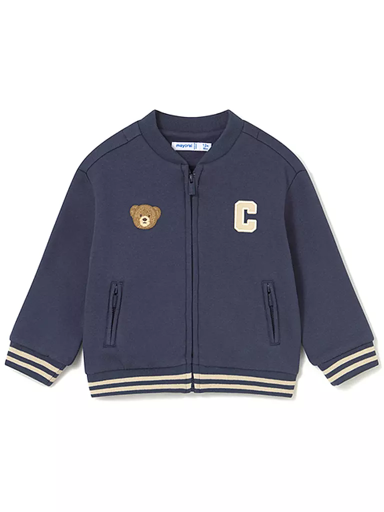 MAYORAL | Felpa neonato | Blu scuro