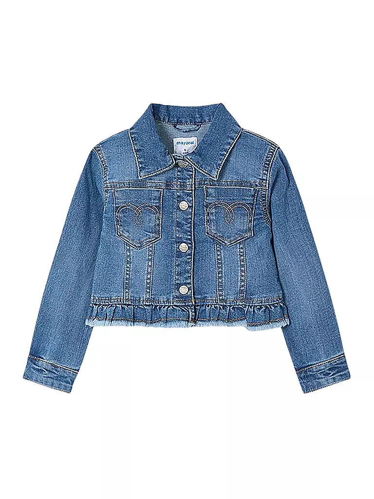 MAYORAL | Giacca di jeans da bambina | Blu