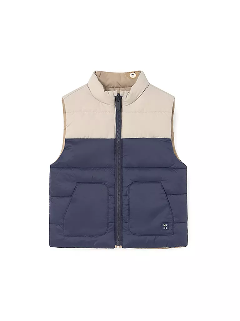 MAYORAL | Gilet trapuntato per neonato | Blu scuro