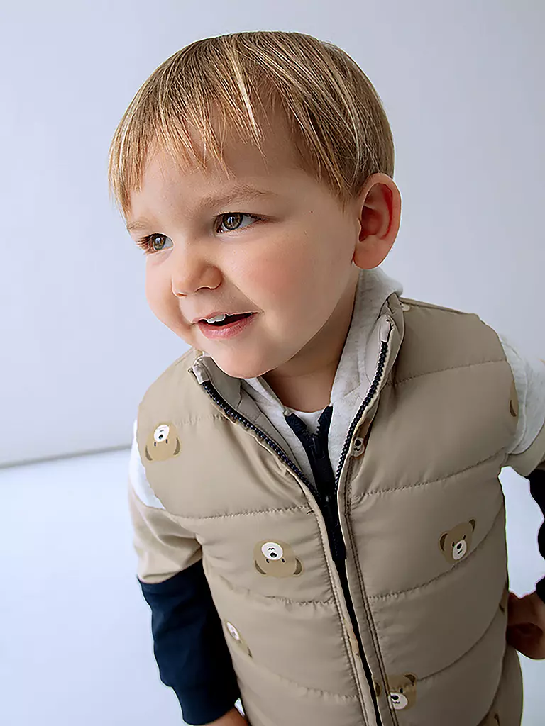 MAYORAL | Gilet trapuntato per neonato | Blu scuro