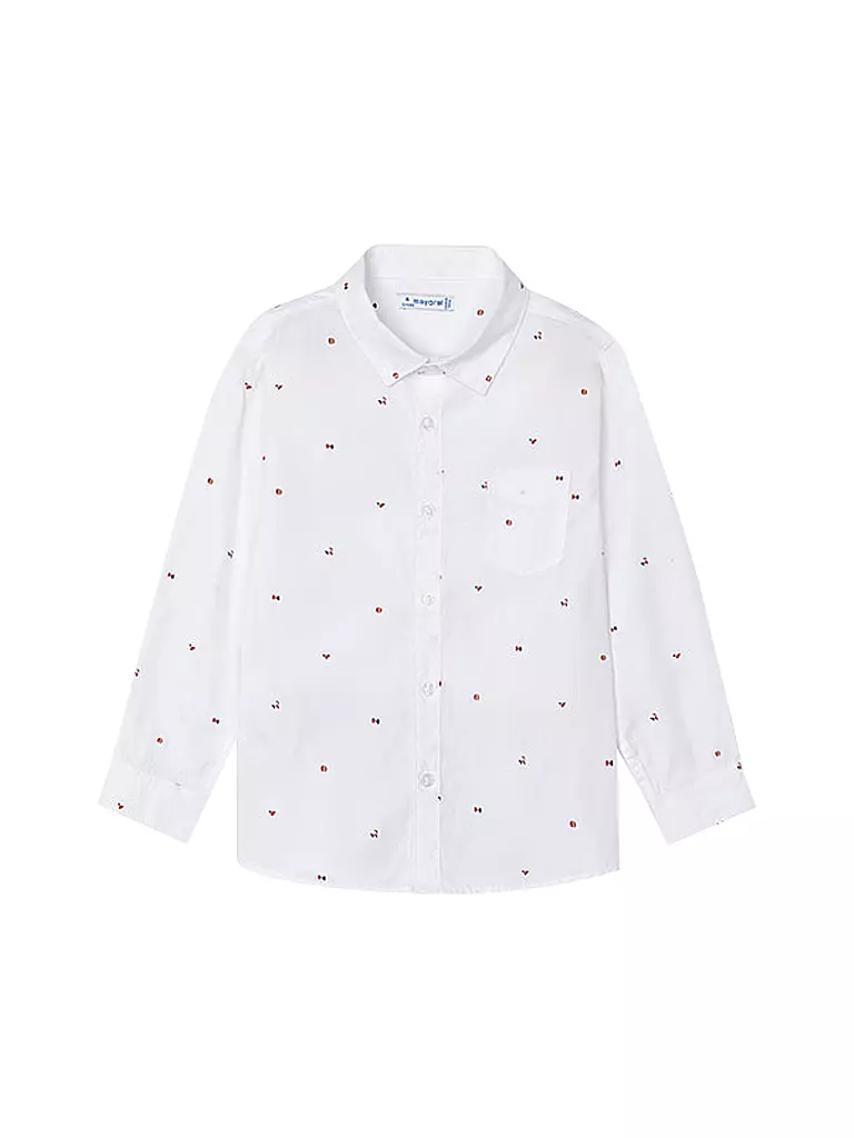 MAYORAL | Jungen Hemd  | Bianco