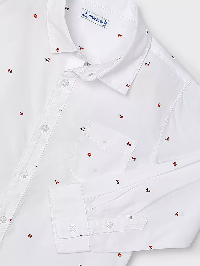 MAYORAL | Jungen Hemd  | Bianco