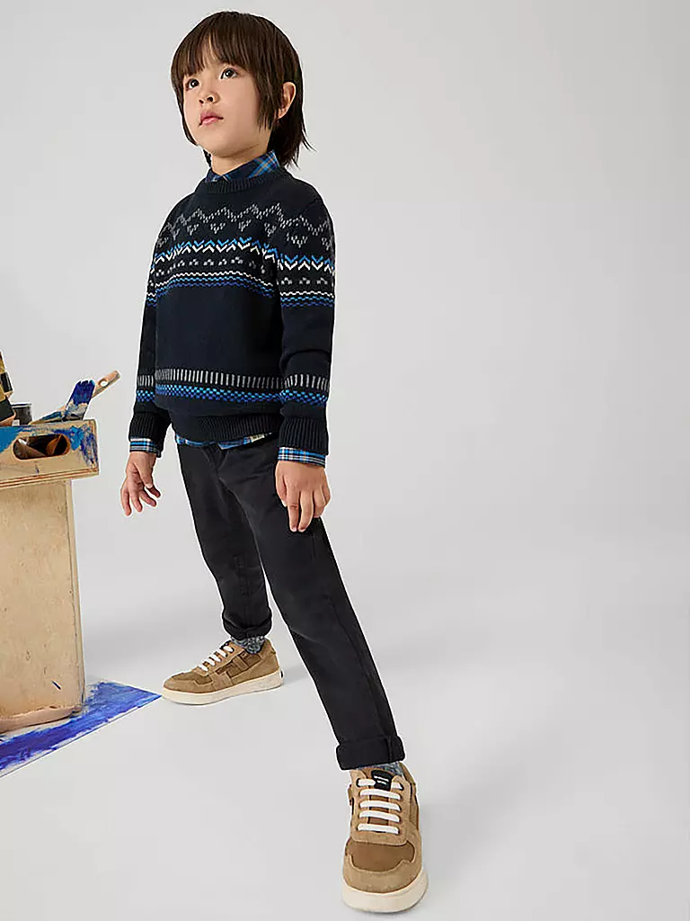 MAYORAL | Jungen Hose Relaxed Fit  | Blu scuro