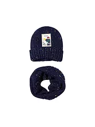 MAYORAL | Kinder Set 2-teilig Haube, Schal | Blu scuro
