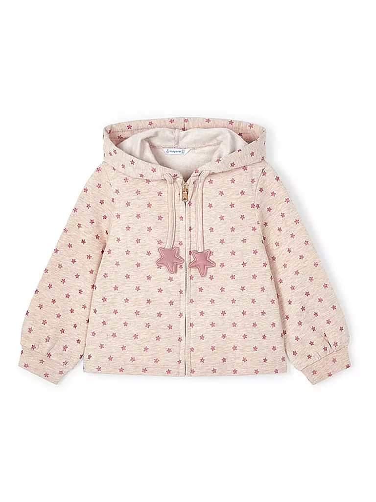 MAYORAL | Mädchen Set  3-teillig Sweatjacke, Langarmshirt und Jogginghose | Rosa