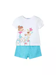 MAYORAL | Set da bambina 2 pezzi T-shirt e shorts | Turchese