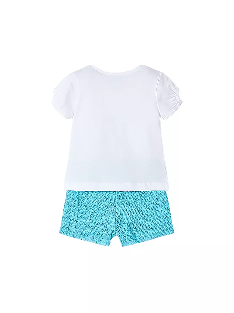 MAYORAL | Mädchen Set 2-teilig T-Shirts und Shorts | Turchese