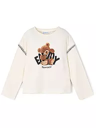 MAYORAL | Maglietta a maniche lunghe da ragazza | Bianco