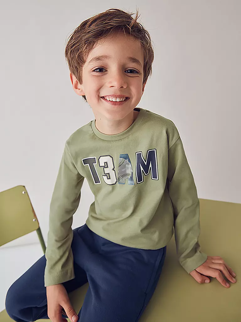 MAYORAL | Maglietta a maniche lunghe da bambino | Verde