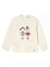 MAYORAL | Maglietta a maniche lunghe da neonata | Crema