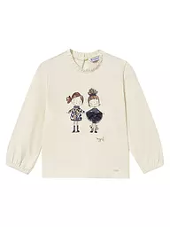 MAYORAL | Maglietta a maniche lunghe da neonata | Crema