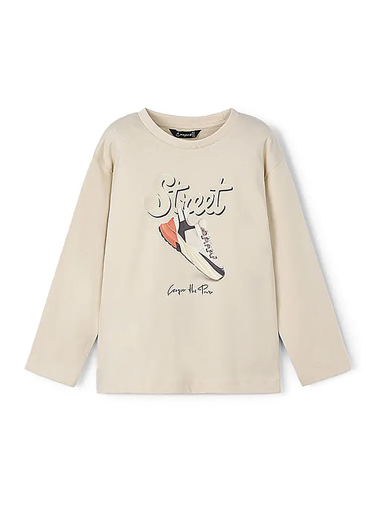 MAYORAL | Maglietta a maniche lunghe da ragazzo | Beige