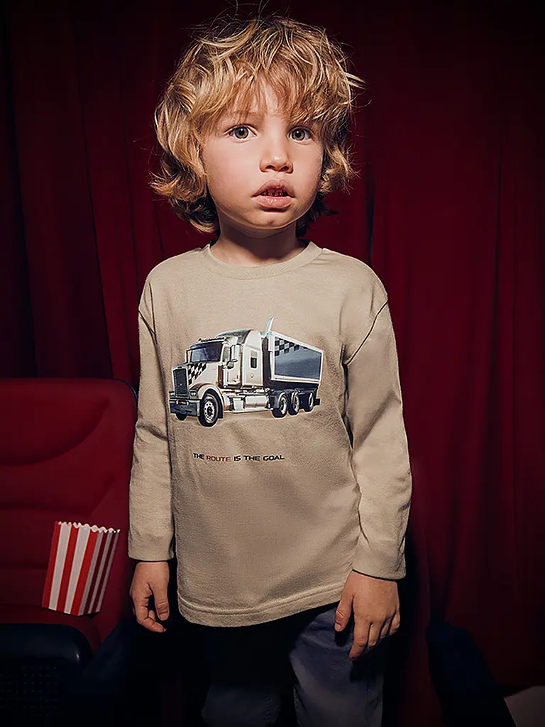 MAYORAL | Maglietta a maniche lunghe da ragazzo | Beige