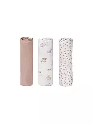 MAYORAL | Pannolino in tessuto per neonato - Set di 3 teli multiuso rosa | Beige