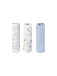 MAYORAL | Pannolino in tessuto per neonato - Set di 3 Multuch azzurro | Blu chiaro