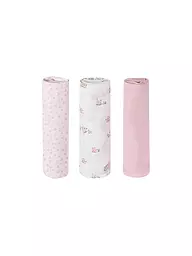 MAYORAL | Pannolino in tessuto per neonato - Set di 3 teli multiuso rosa | Rosa
