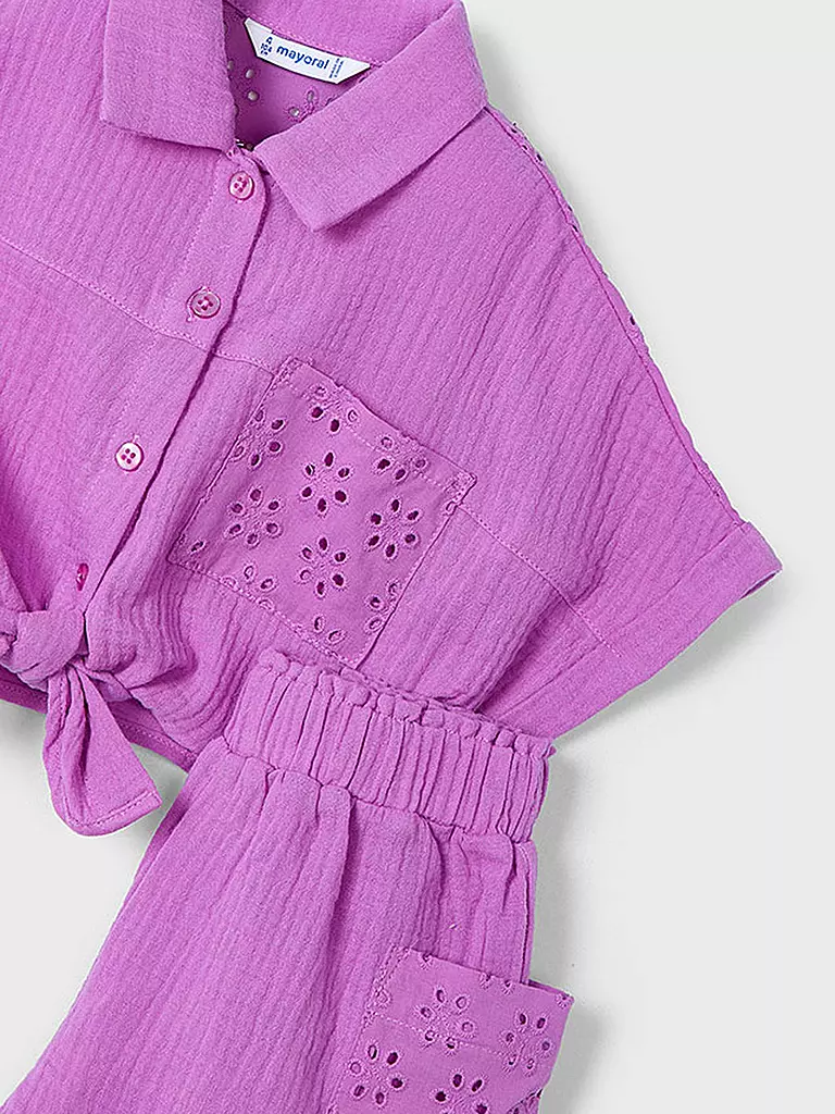 MAYORAL | Set da bambina 2 pezzi, blusa e shorts |