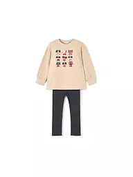 MAYORAL | Set da bambina 2 pezzi, maglione e leggings | Beige