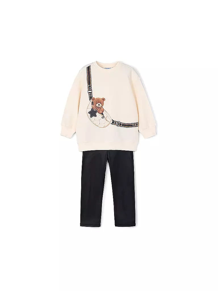 MAYORAL | Set da bambina 2 pezzi, maglione e leggings | Nero