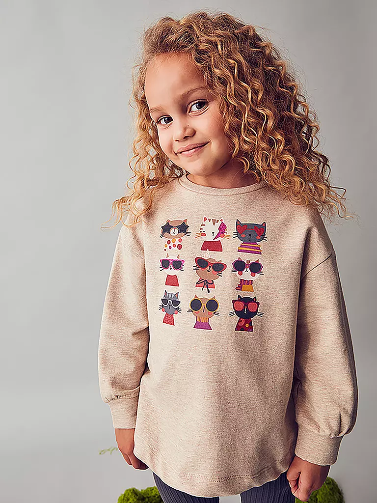 MAYORAL | Set da bambina 2 pezzi, maglione e leggings | Beige