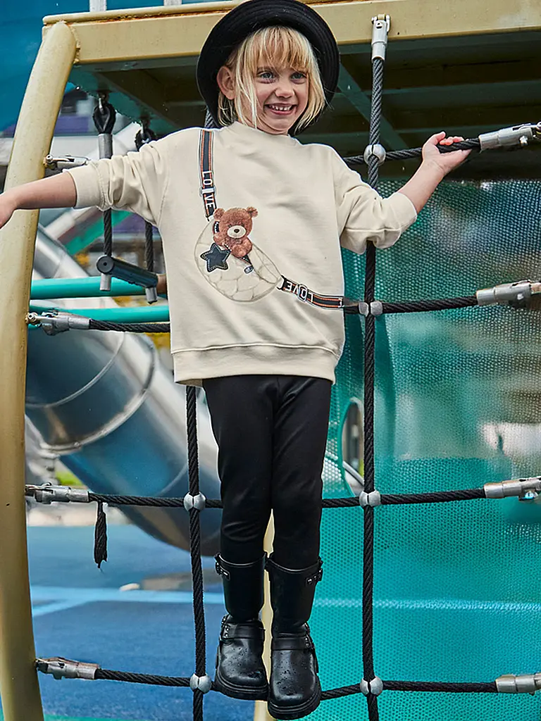 MAYORAL | Set da bambina 2 pezzi, maglione e leggings | Nero