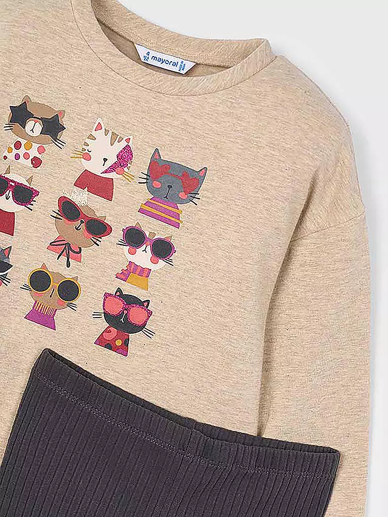 MAYORAL | Set da bambina 2 pezzi, maglione e leggings |