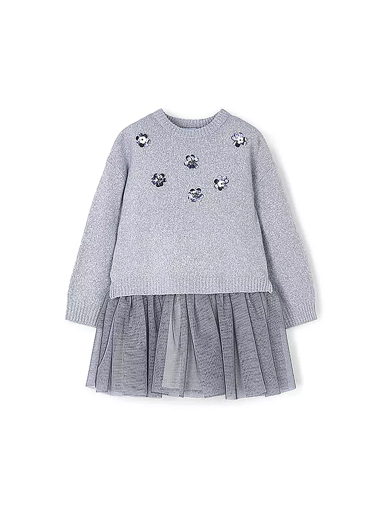 MAYORAL | Set da bambina 2 pezzi, maglione e vestito | Grigio
