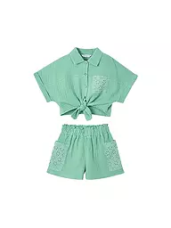 MAYORAL | Set da bambina 2 pezzi, blusa e shorts | Verde