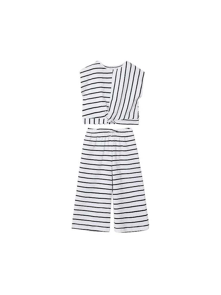 MAYORAL | Set da bambina 2 pezzi T-shirt e pantaloni | Crema