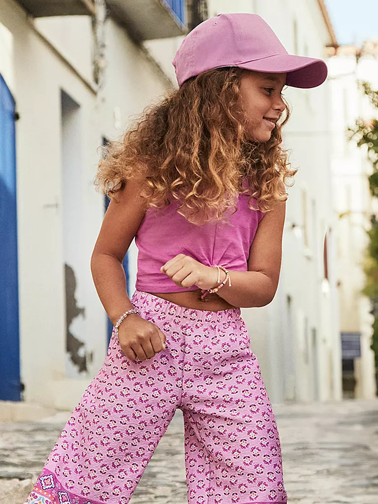 MAYORAL | Set da bambina 2 pezzi top e pantaloni | Fucsia