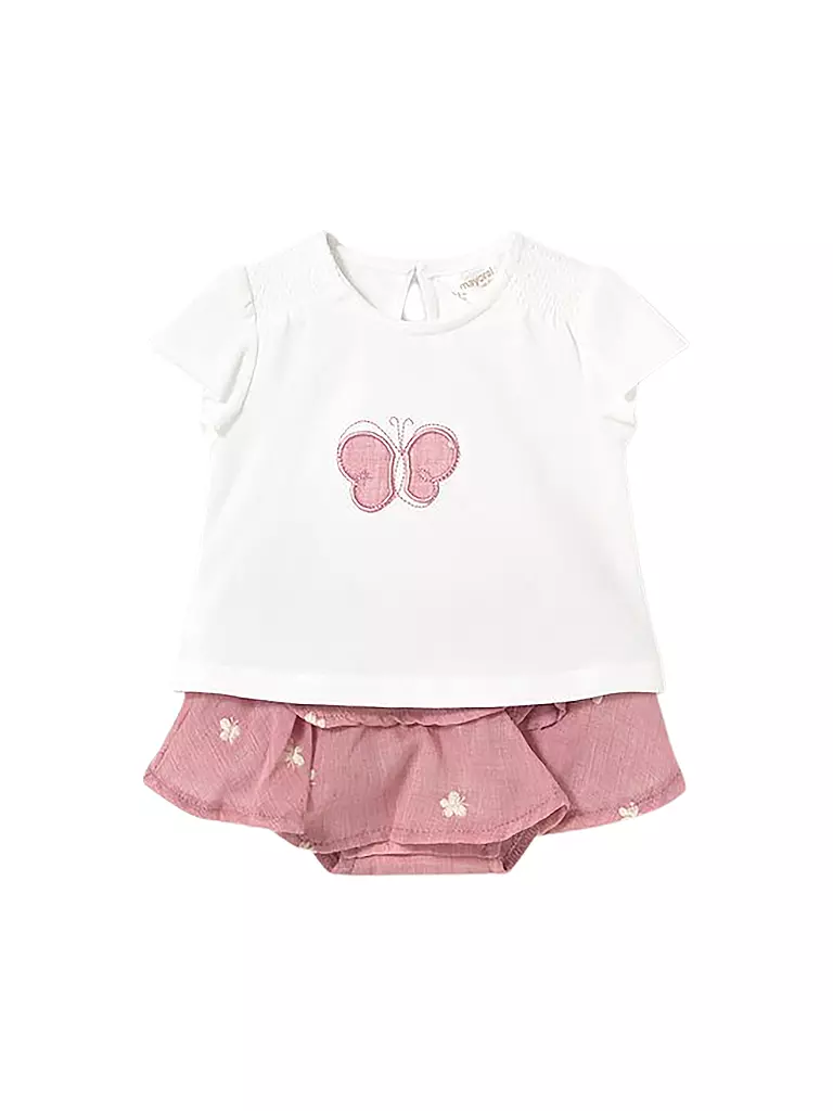 MAYORAL | Set neonata 2 pezzi T-shirt e gonna | Rosa