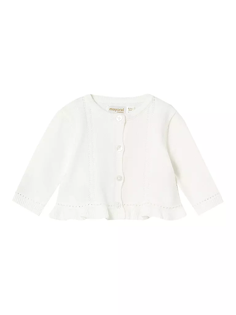 MAYORAL | Set neonata 3 pezzi, cardigan, body e gonna | 