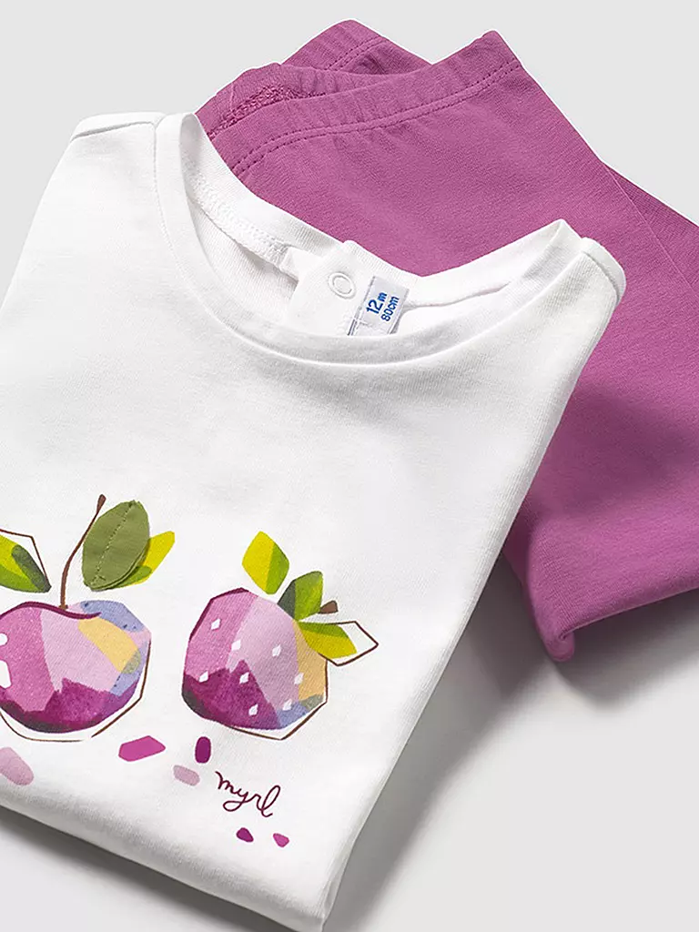 MAYORAL | Set neonata 3 pezzi T-shirt e leggings | 