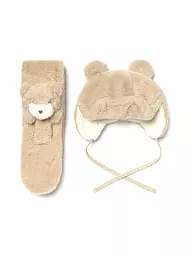 MAYORAL | Set neonato 2 pezzi, cappello e sciarpa | Beige