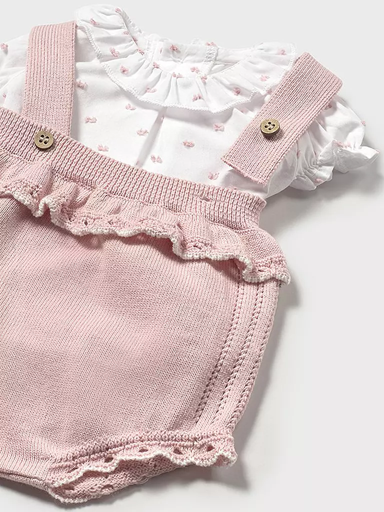 MAYORAL | Set neonato 2 pezzi blusa e salopette | 