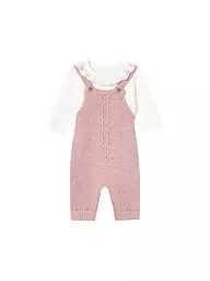 MAYORAL | Set neonato 2 pezzi maglia e salopette | Rosa