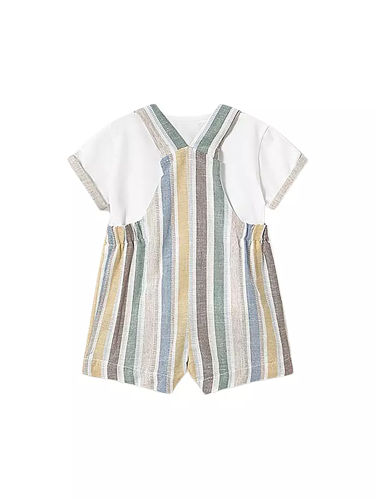 MAYORAL | Set neonato 2 pezzi salopette e T-shirt | 