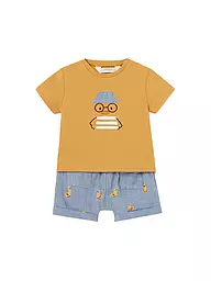 MAYORAL | Set neonato 2 pezzi T-shirt e shorts | Giallo
