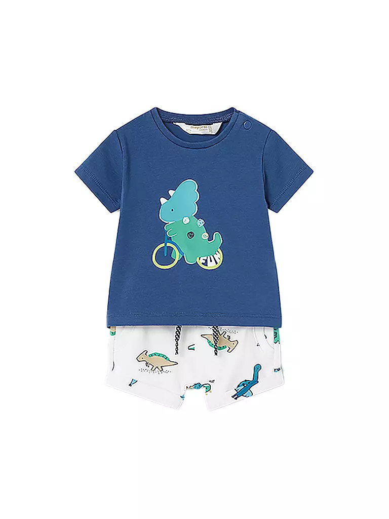 MAYORAL | Set neonato 2 pezzi T-shirt e shorts | Blu