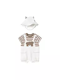 MAYORAL | Set neonato 2 pezzi tutina e cappello | Crema