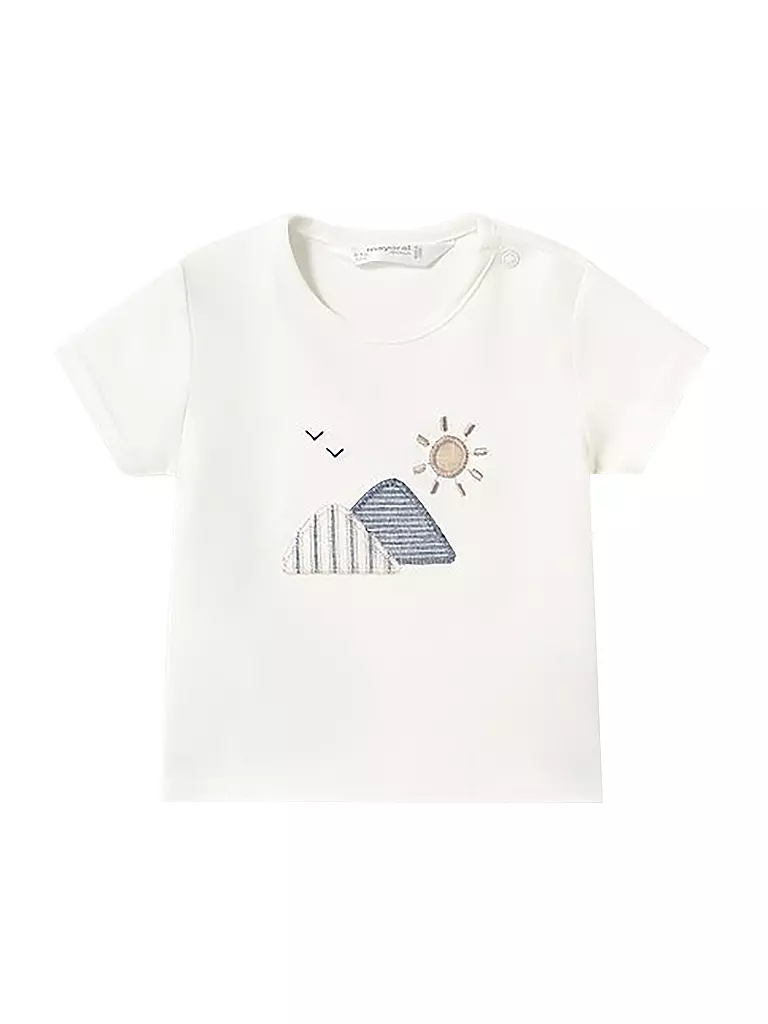MAYORAL | Set neonato 3 pezzi camicia, T-shirt e shorts | 