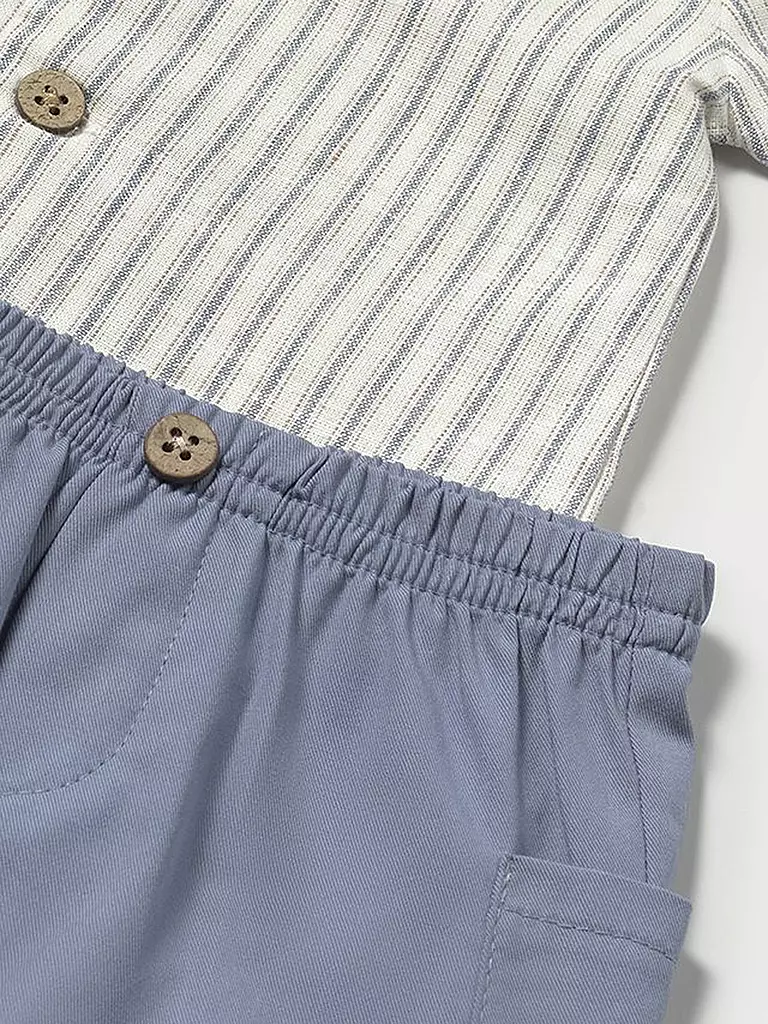 MAYORAL | Set neonato 3 pezzi camicia, T-shirt e shorts | 