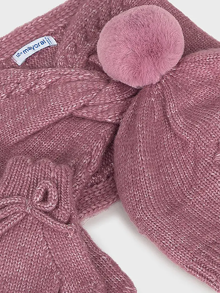 MAYORAL | Set neonato 3 pezzi con cappello, sciarpa e guanti | 