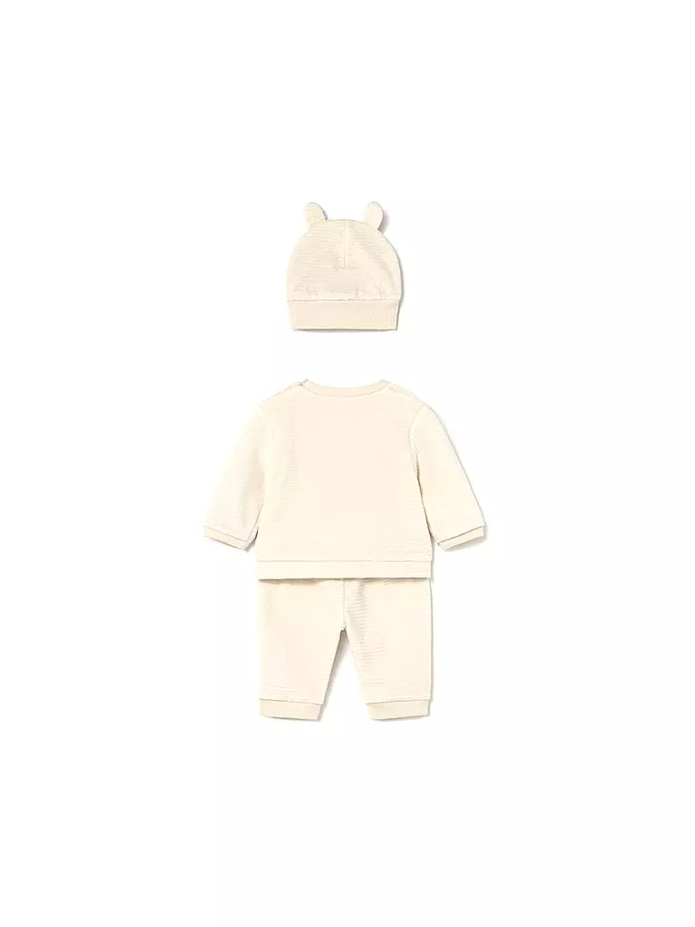 MAYORAL | Set neonato 3 pezzi maglione, pantaloni, cappello | 