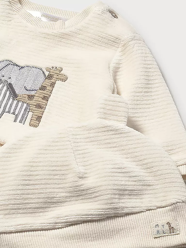 MAYORAL | Set neonato 3 pezzi maglione, pantaloni, cappello | 