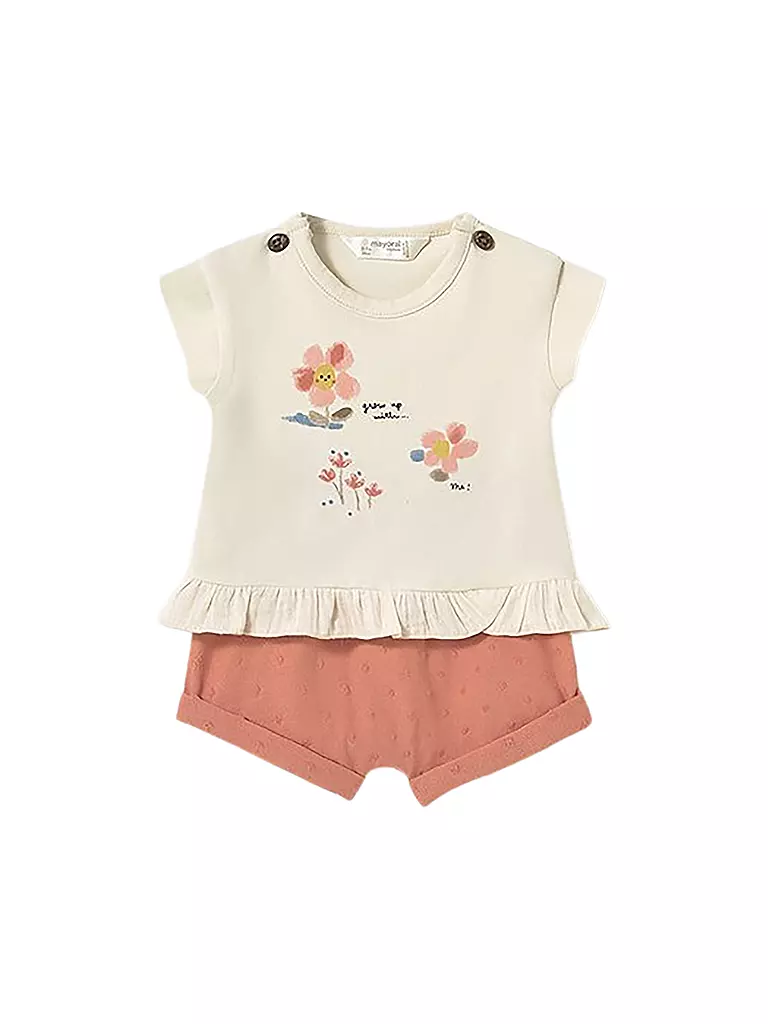 MAYORAL | Set neonato 4 pezzi T-shirt e shorts | 